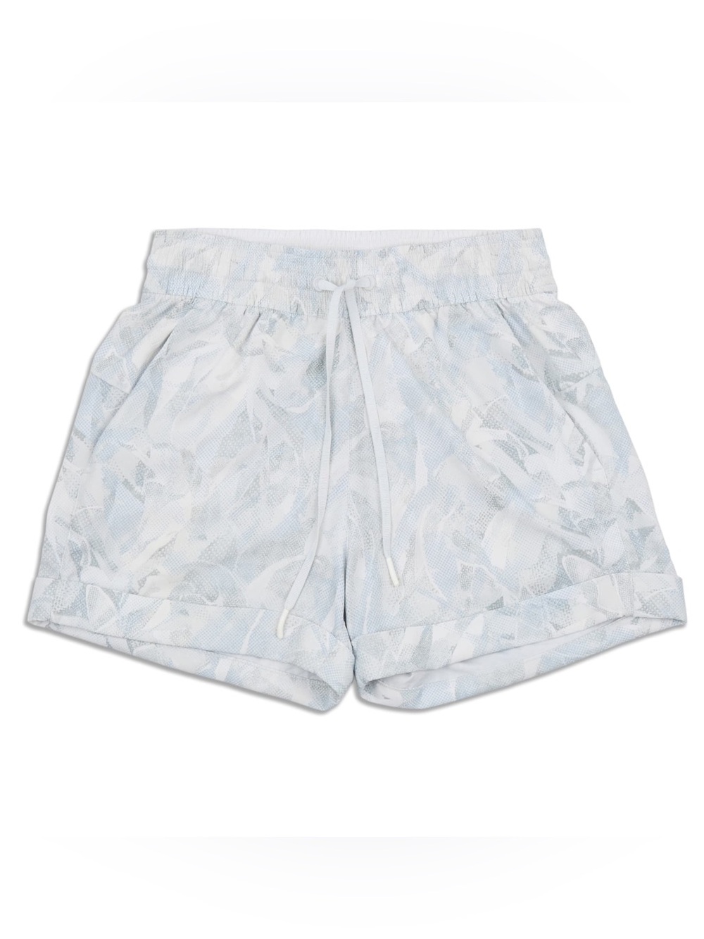 lululemon Spring Break Away Shorts Jasmine White Multi Size 8 Floral Activewear